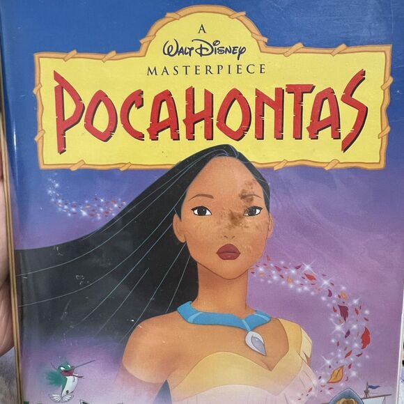 Vintage Disney Pocahontas VHS Tape 1996 Walt Disney Masterpiece Clamshell Movie - Picture 6 of 9